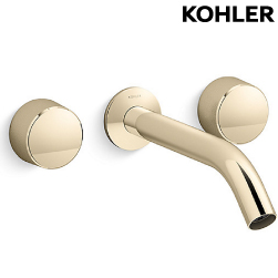 KOHLER Components 附牆浴缸龍頭含預埋軸心(法蘭金) K-78014T-8-AF