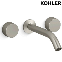 KOHLER Components 附牆浴缸龍頭含預埋軸心(羅曼銀) K-78014T-8-BN