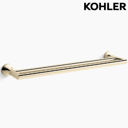 KOHLER Components 雙桿毛巾架(法蘭金) K-78375T-AF