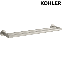 KOHLER Components 雙桿毛巾架(羅曼銀) K-78375T-BN