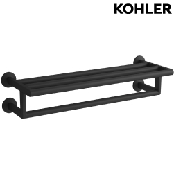 KOHLER Components 雙層毛巾架(霧黑) K-78376T-BL