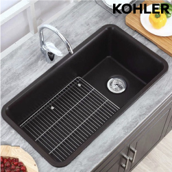 KOHLER Cairn 花崗岩單槽廚房水槽(85.1×46.5cm) K-8206-CM1