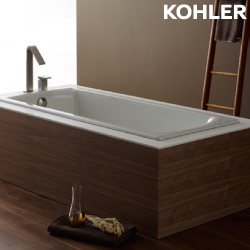KOHLER Biove 無扶手鑄鐵浴缸(170cm) K-8277T-0
