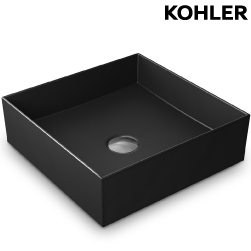 KOHLER Mica 檯面立體盆霧黑(39.3cm) K-90011T-HB1