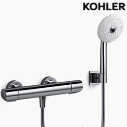KOHLER Avid 恆溫沐浴龍頭(鈦空銀) K-97384T-9-TT