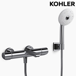 KOHLER Avid 恆溫沐浴龍頭(鈦空銀) K-97386T-9-TT