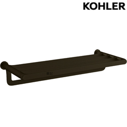 KOHLER Avid 雙層毛巾架(霧黑) K-97497T-BL