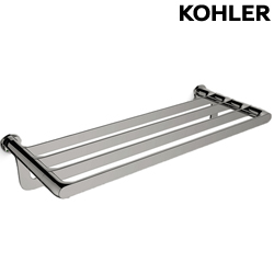 KOHLER Avid 雙層毛巾架(鈦空銀) K-97497T-TT