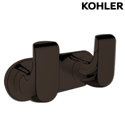 KOHLER Avid 雙衣鉤(原質黑) K-97500T-2BL
