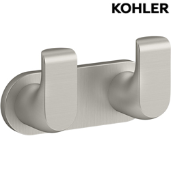 KOHLER Avid 雙衣鉤(羅曼銀) K-97500T-BN