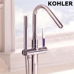 KOHLER Stillness 落地式浴缸龍頭含軸心 K-994T-C4-CP