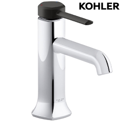 KOHLER Occasion 面盆龍頭(亮鉻+霧黑) K-EX27000T-4-CBL
