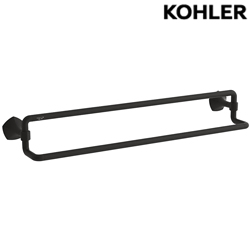 KOHLER Occasion 雙層毛巾架(霧黑) K-EX27062T-BL