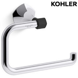 KOHLER Occasion 毛巾環(亮鉻+霧黑) K-EX27063T-CBL