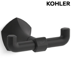 KOHLER Occasion 雙衣鉤(霧黑) K-EX27070T-BL