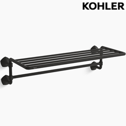 KOHLER Occasion 雙層毛巾架(霧黑) K-EX27085T-BL