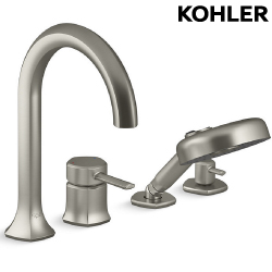 KOHLER Occasion 缸上型龍頭(羅曼銀) K-EX27110T-4-BN