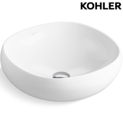 ★ 廚衛升級優惠 ★ KOHLER Poetica 檯上盆 - 白(43.8cm) K-EX38601T-0