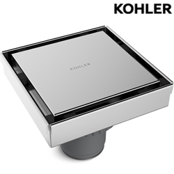 KOHLER 地板落水頭(10x10cm) K-R75422T-CP
