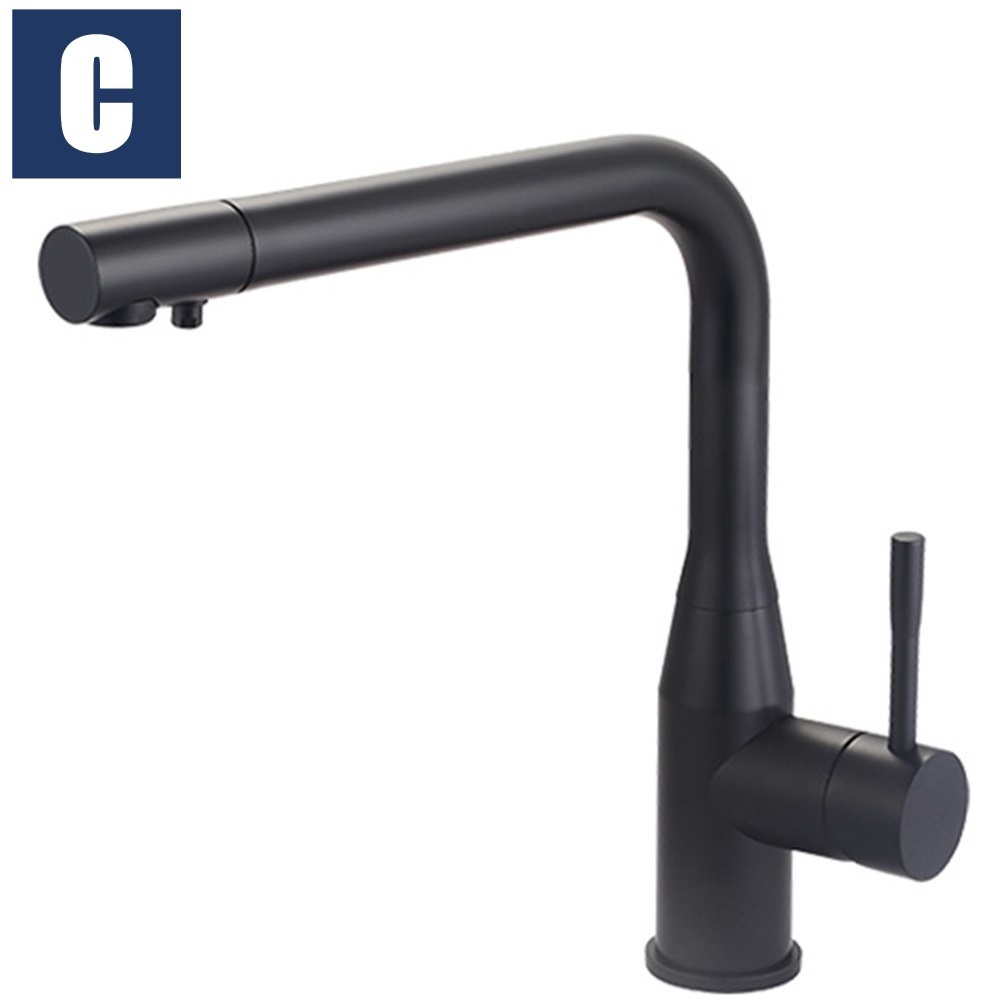 CBK廚房三用龍頭 CBK-S02213R-MB