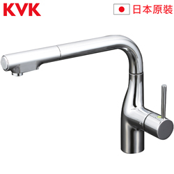 KVK 廚房單槍伸縮混合龍頭 KM6101EC-G