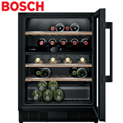 ★預購中★ BOSCH 嵌入式紅酒櫃 / 44瓶 KUW21AHG0 【全省免運費宅配到府】