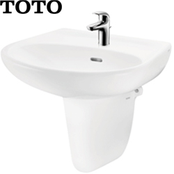 TOTO 瓷腳面盆(56cm) L238CGUT1_L239HFG