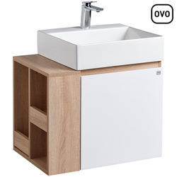 OVO 浴櫃盆組(64cm) L6416S_H6416-5B_H6416-5A