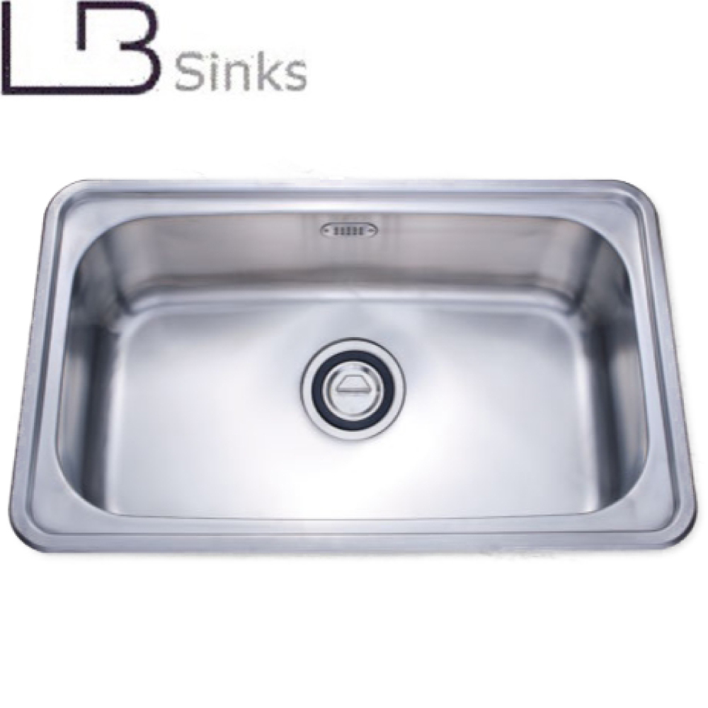 LB 不鏽鋼亮面水槽(76x50cm) LB003