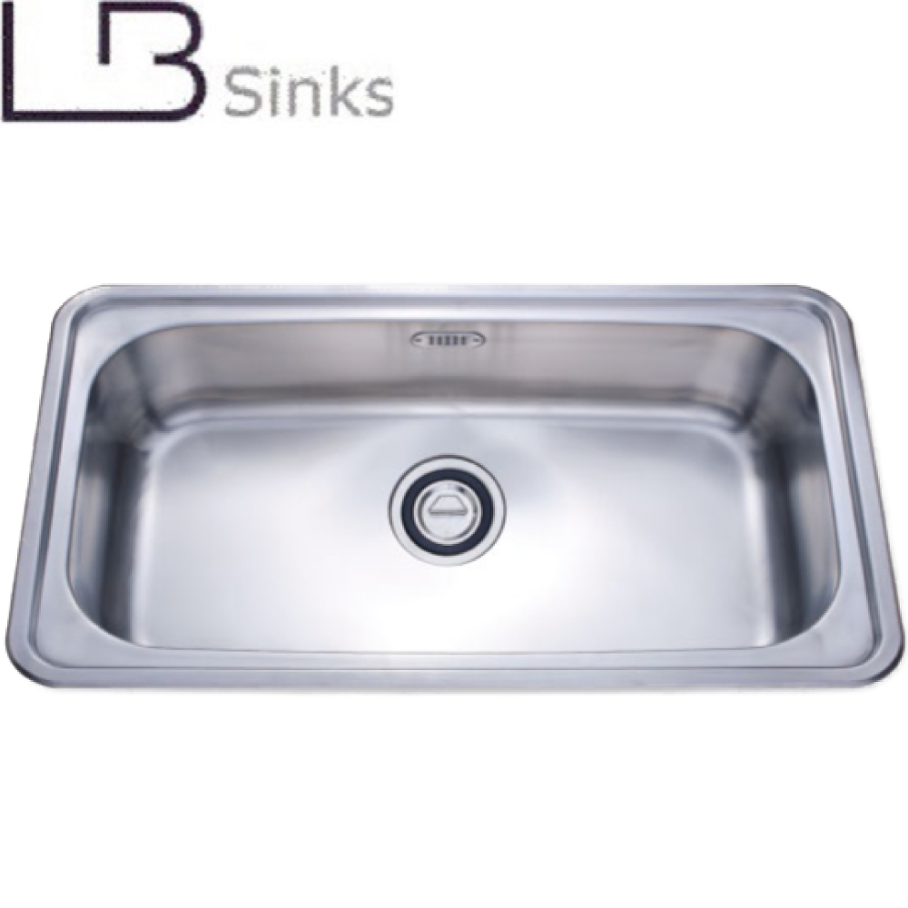 LB 不鏽鋼亮面水槽(96x50cm) LB005