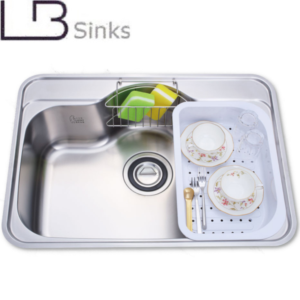 LB 不鏽鋼柔絲面水槽(70x51cm) LB101B_MD