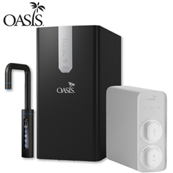 美國OASIS櫥下氣泡三溫飲水機(附RO淨水器) LUXES-FIZZ-401_RO600G 【送免費標準安裝】