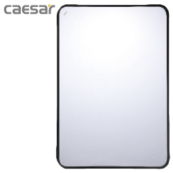 凱撒CAESAR黑鋁框化妝鏡 (80x60cm) M805