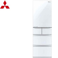 三菱MITSUBISHI 變頻五門電冰箱(水晶白) MR-B46F-W