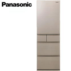 Panasonic 五門鋼板電冰箱(香檳金) NR-E417XT-N1