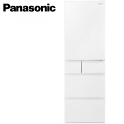 Panasonic 五門鋼板電冰箱(晶鑽白) NR-E417XT-W1