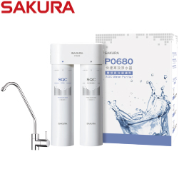 櫻花牌(SAKURA)快捷高效淨水器(雙管長效型) P0680【送免費標準安裝】