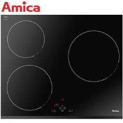 Amica 三口IH感應爐 PI-6530ATPO 【全省免運費宅配到府+贈送標準安裝】