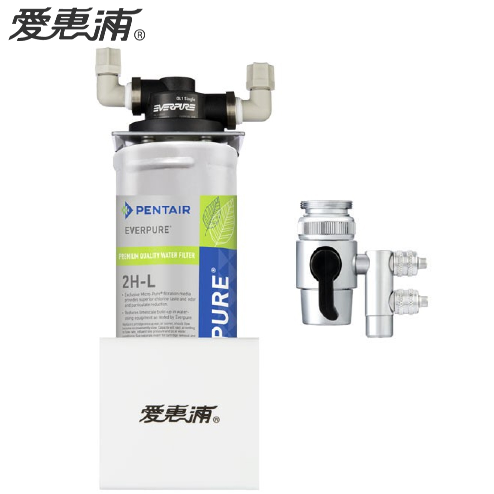 EVERPURE(愛惠浦)檯面式淨水器 PurVive-Soho-2HL【送標準安裝】