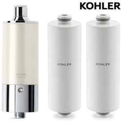 KOHLER Exhale 沐浴軟水過濾器+濾心組合 R72914T-CP_R75751T-NA