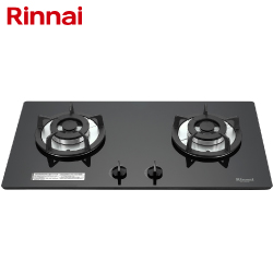 林內牌(Rinnai)防漏二口檯面爐 RB-202GH(B)【送免費標準安裝】