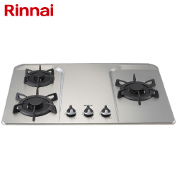 林內牌(Rinnai) LOTUS不鏽鋼檯面爐 RB-37F 【送免費標準安裝】