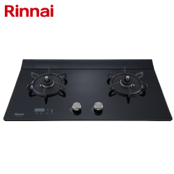 林內牌(Rinnai)檯面式緻溫玻璃雙口爐 RB-A2660G(B)【送免費標準安裝】