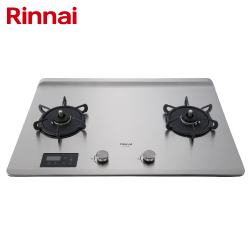 林內牌(Rinnai)檯面式緻溫不鏽鋼雙口爐 RB-A2760S【送免費標準安裝】