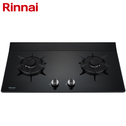 林內牌(Rinnai)檯面式彩焱玻璃雙口爐 RB-L2600G(B)【送免費標準安裝】