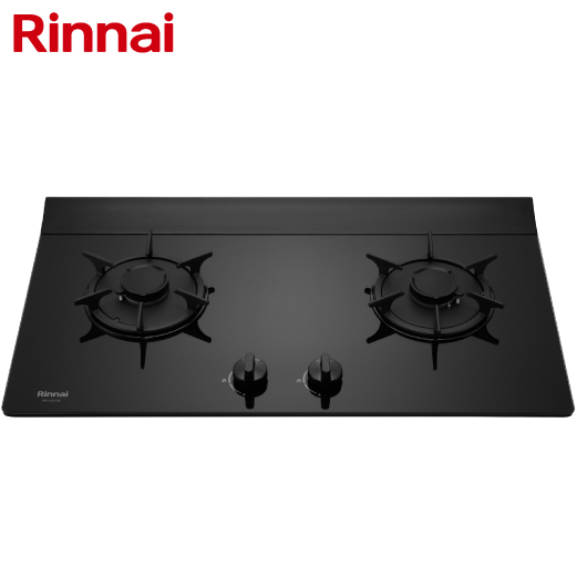 林內牌(Rinnai)檯面式彩焱玻璃雙口爐 RB-L2610G(B)【送免費標準安裝】