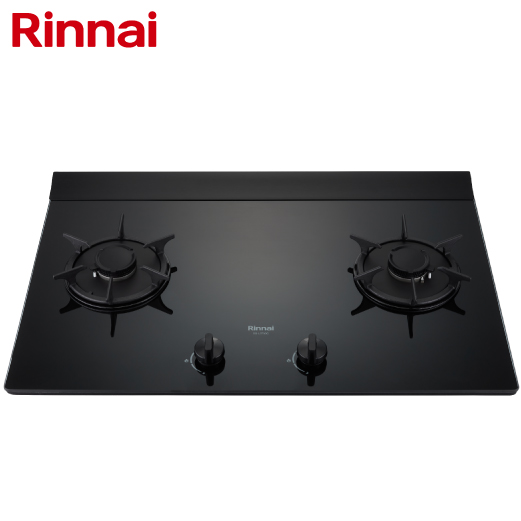 林內牌(Rinnai)檯面式彩焱玻璃雙口爐 RB-L2710G(B)【送免費標準安裝】