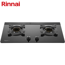 林內牌(Rinnai)檯面式內焰玻璃雙口爐 RB-N2681G(B)【送免費標準安裝】
