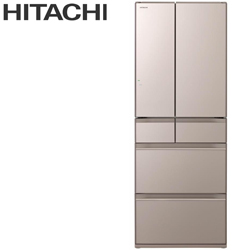 HITACHI日立獨立式冰箱(琉璃金) RHW620RJ-XN【全省免運費宅配到府+標準安裝】
