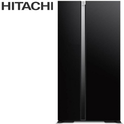 HITACHI日立獨立式冰箱(琉璃黑) RS600PTW-GBK【全省免運費宅配到府+標準安裝】